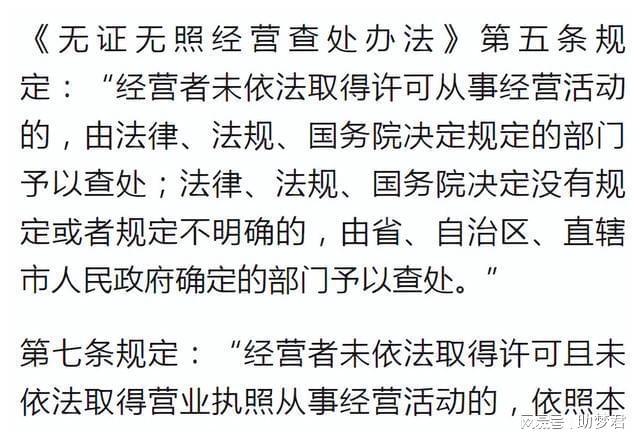 最新无证经营罚款标准解析